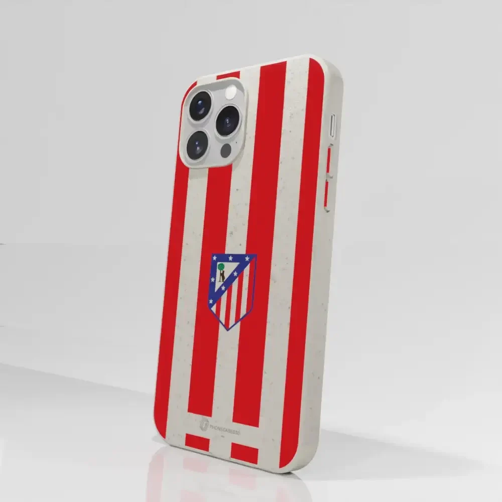 Atletico Madrid Official Compostable Phone Case Home Jersey Crest - Image 53