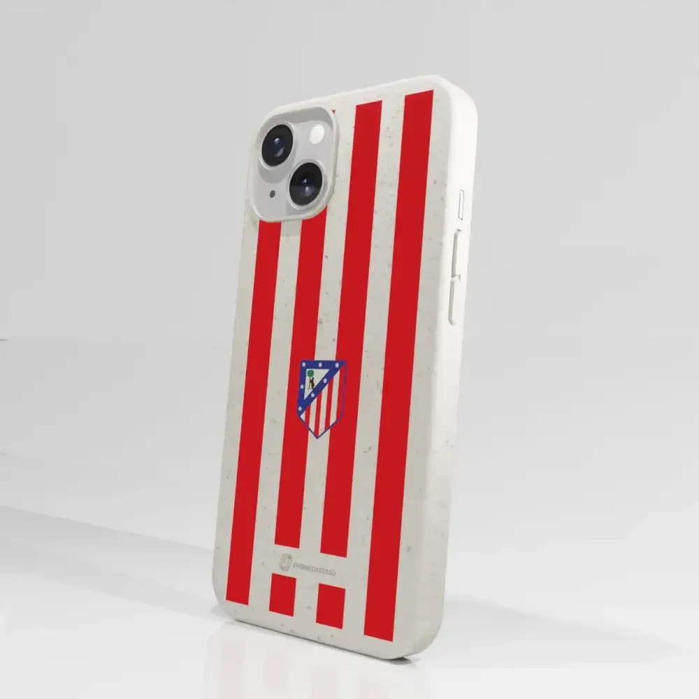 Atletico Madrid Official Compostable Phone Case Home Jersey Crest - Image 54