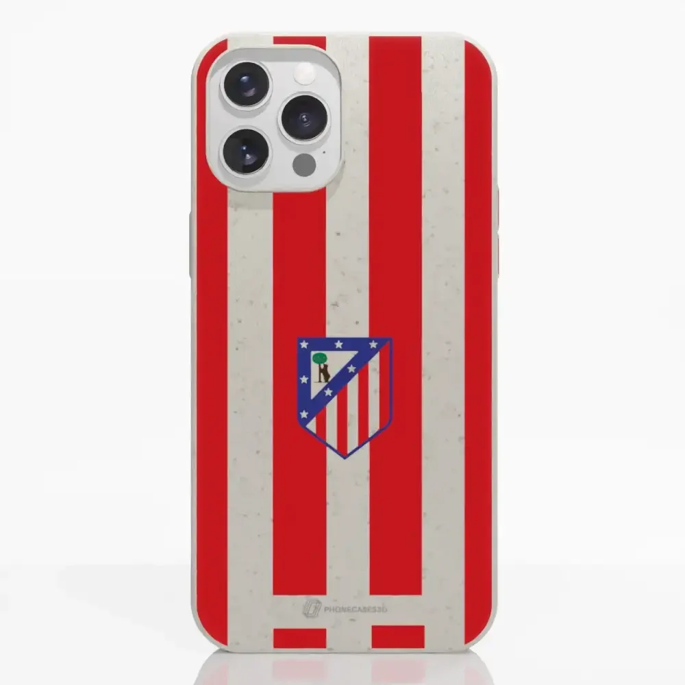 Atletico Madrid Official Compostable Phone Case Home Jersey Crest - Image 6
