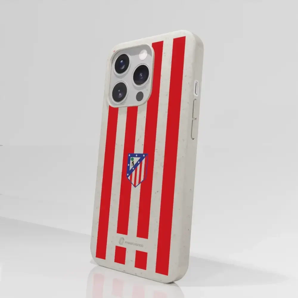 Atletico Madrid Official Compostable Phone Case Home Jersey Crest - Image 60
