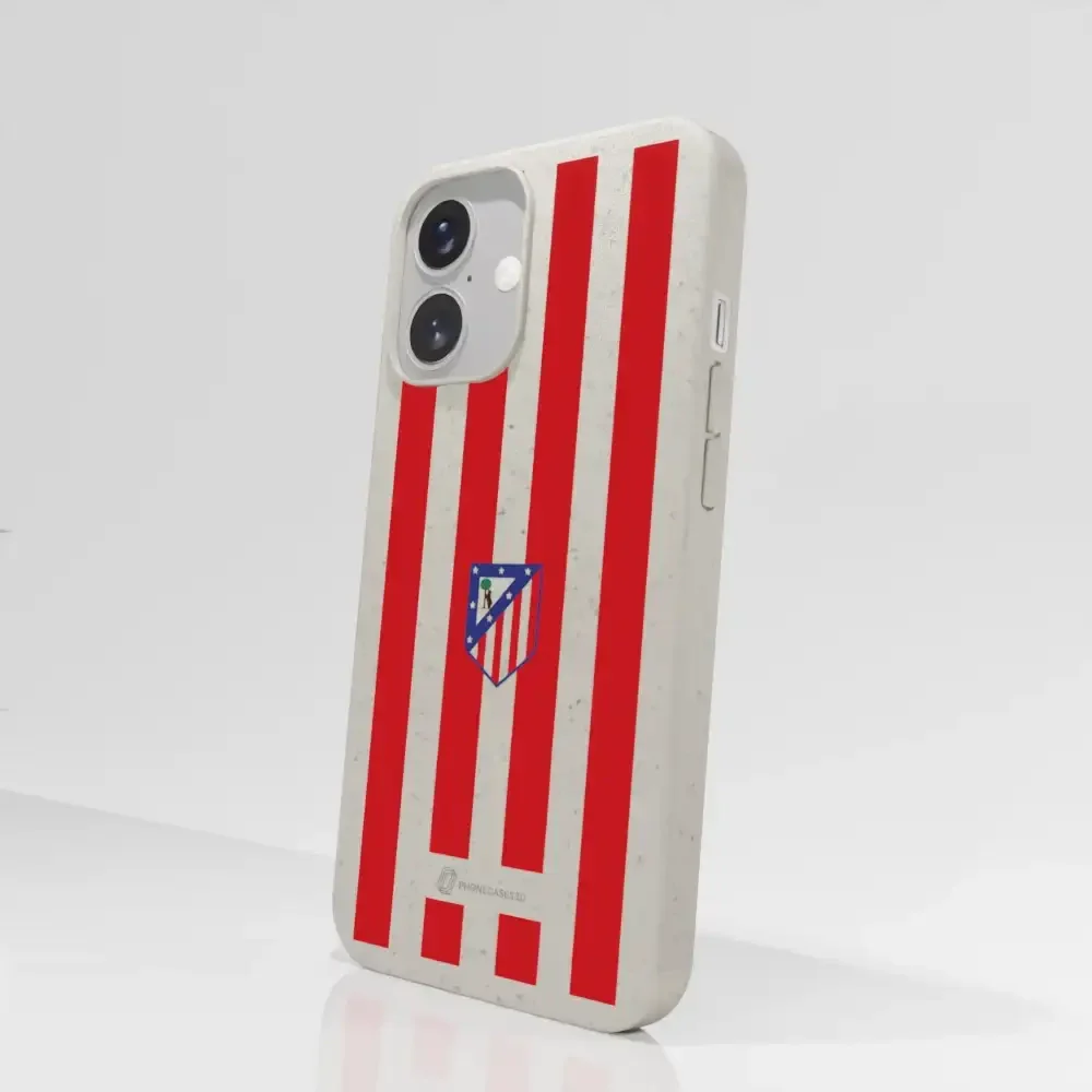 Atletico Madrid Official Compostable Phone Case Home Jersey Crest - Image 62