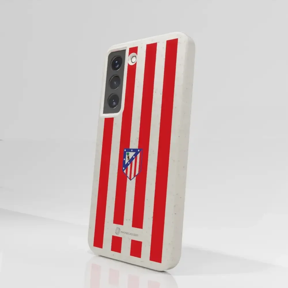 Atletico Madrid Official Compostable Phone Case Home Jersey Crest - Image 70