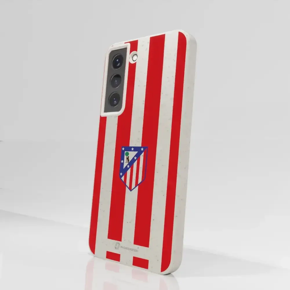 Atletico Madrid Official Compostable Phone Case Home Jersey Crest - Image 71