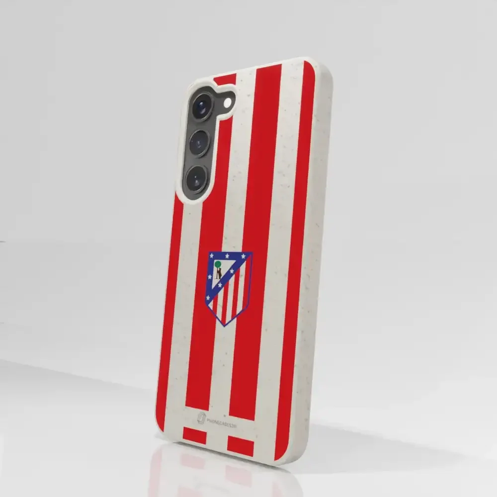 Atletico Madrid Official Compostable Phone Case Home Jersey Crest - Image 74