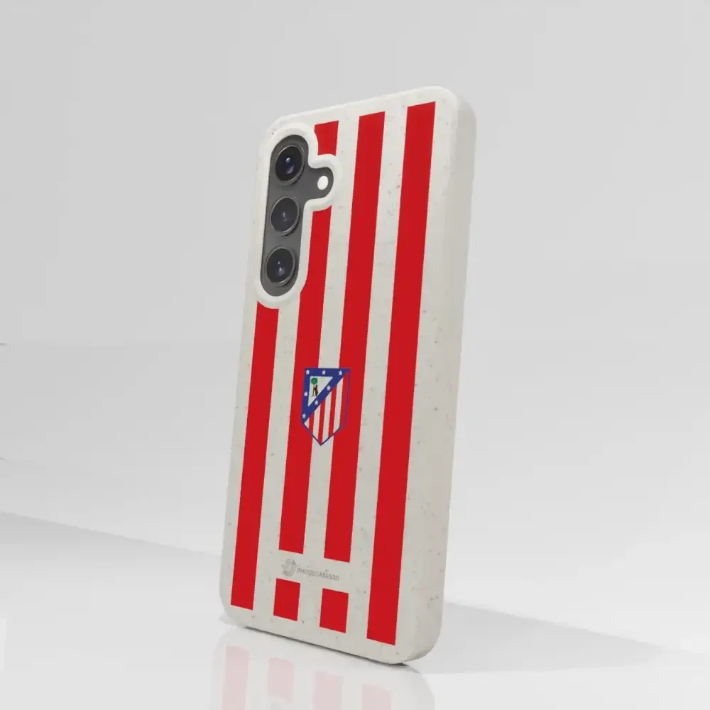 Atletico Madrid Official Compostable Phone Case Home Jersey Crest - Image 76