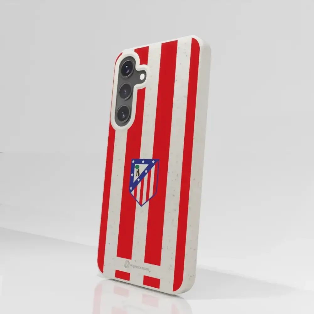 Atletico Madrid Official Compostable Phone Case Home Jersey Crest - Image 77