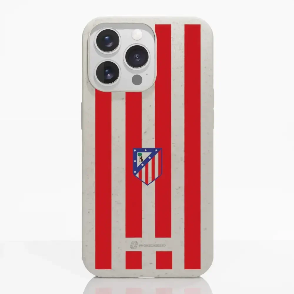 Atletico Madrid Official Compostable Phone Case Home Jersey Crest - Image 8