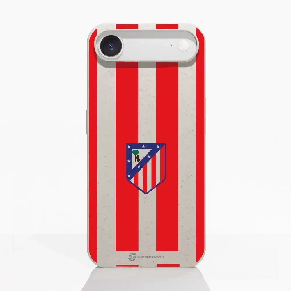 Atletico Madrid Official Compostable Phone Case Home Jersey Crest - Image 82