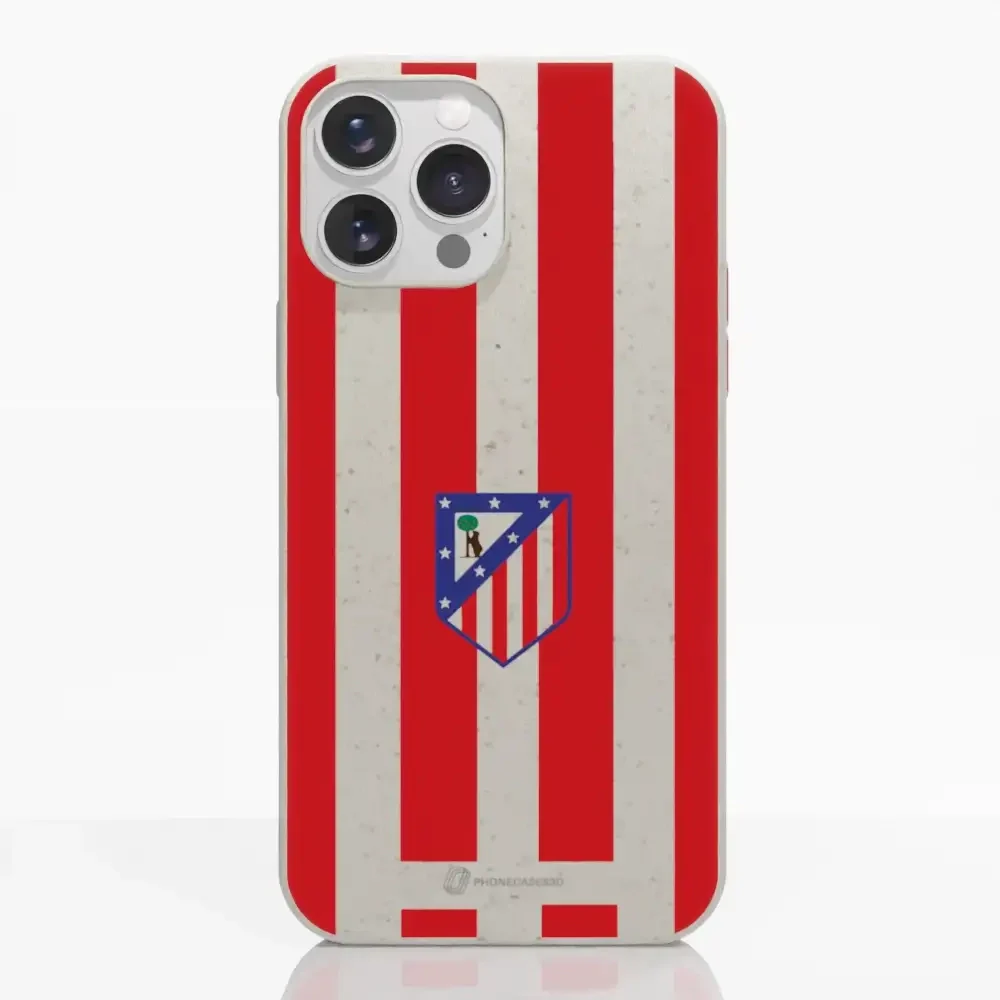Atletico Madrid Official Compostable Phone Case Home Jersey Crest - Image 9