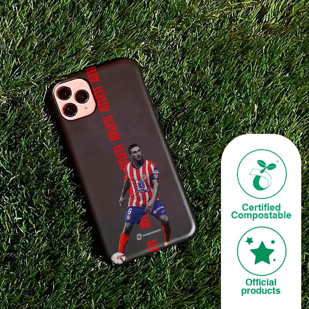 Atletico Madrid Official Compostable Phone Case Koke - Image 82