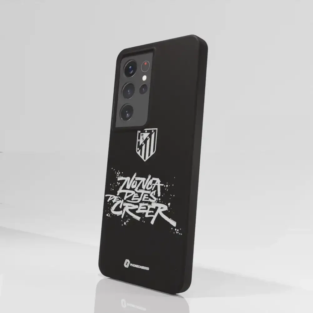 Atletico Madrid Official Compostable Phone Case NDDC Slogan - Image 58