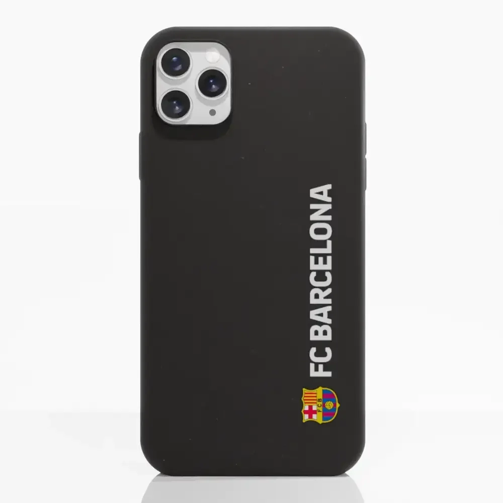 FC Barcelona Official Compostable Phone Case Design Vertical White - Image 3