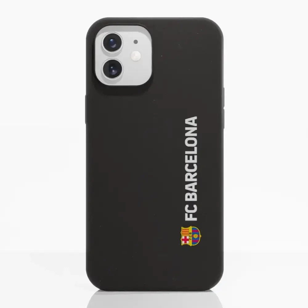 FC Barcelona Official Compostable Phone Case Design Vertical White - Image 4
