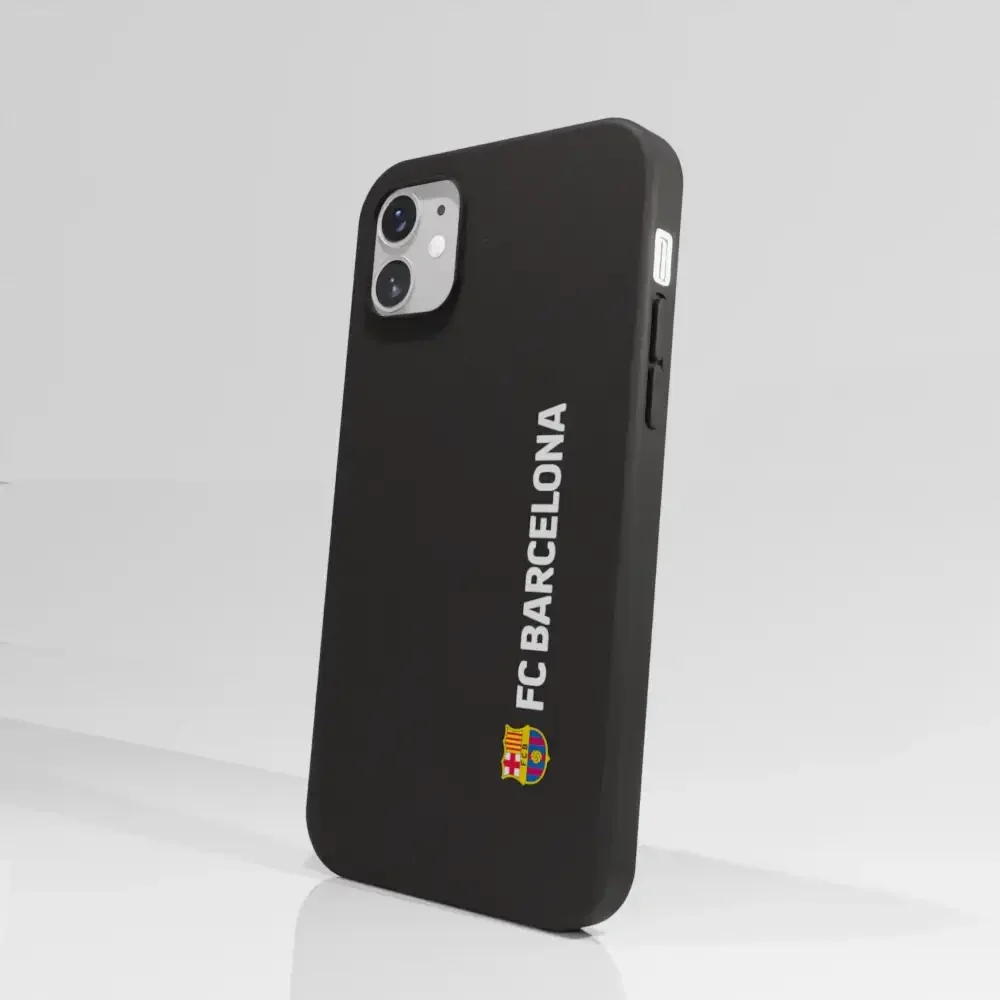 FC Barcelona Official Compostable Phone Case Design Vertical White - Image 45