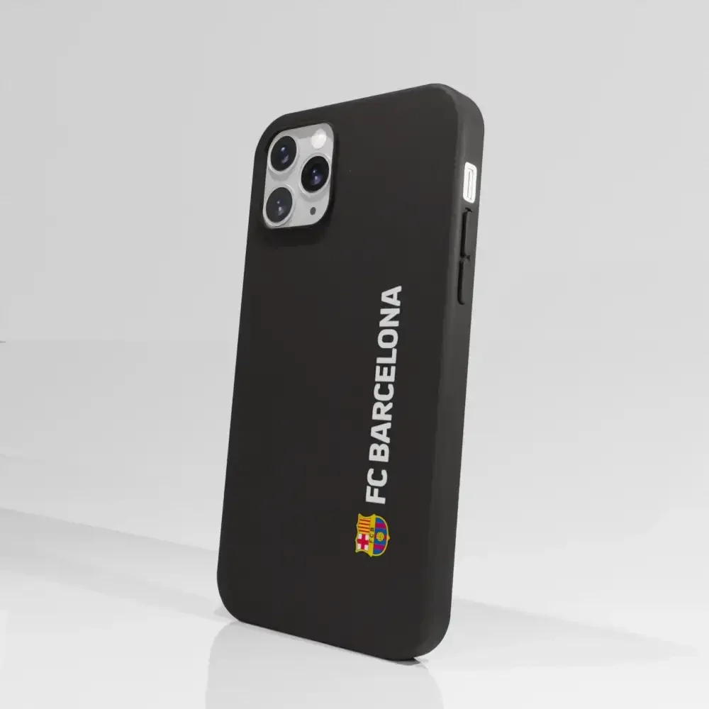 FC Barcelona Official Compostable Phone Case Design Vertical White - Image 46