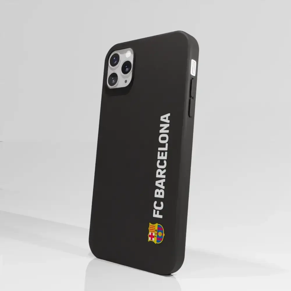 FC Barcelona Official Compostable Phone Case Design Vertical White - Image 47
