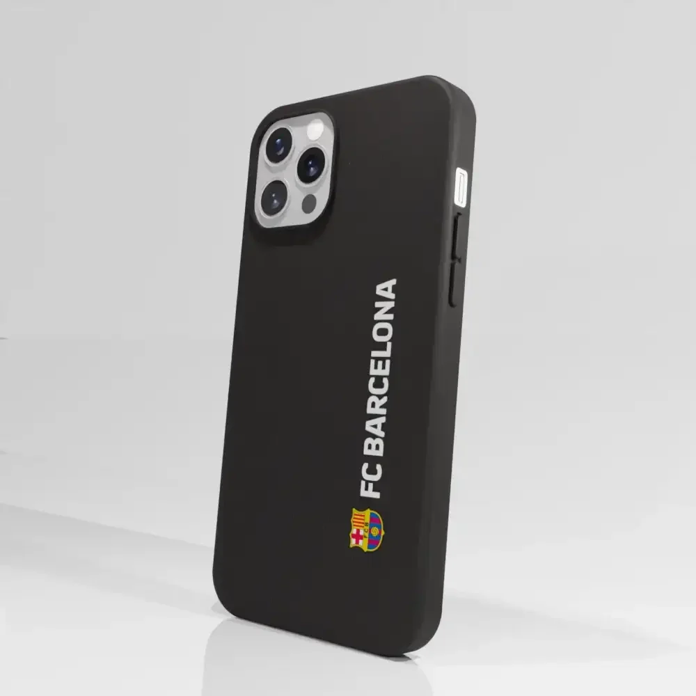 FC Barcelona Official Compostable Phone Case Design Vertical White - Image 49