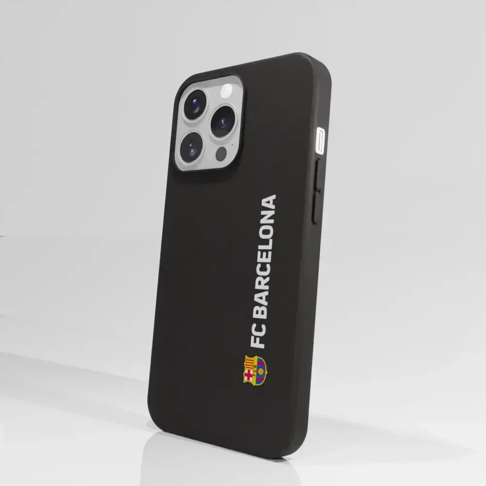 FC Barcelona Official Compostable Phone Case Design Vertical White - Image 52