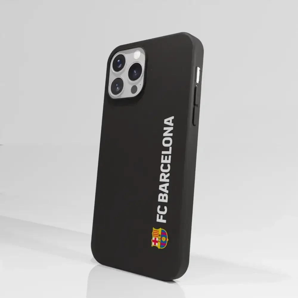 FC Barcelona Official Compostable Phone Case Design Vertical White - Image 53