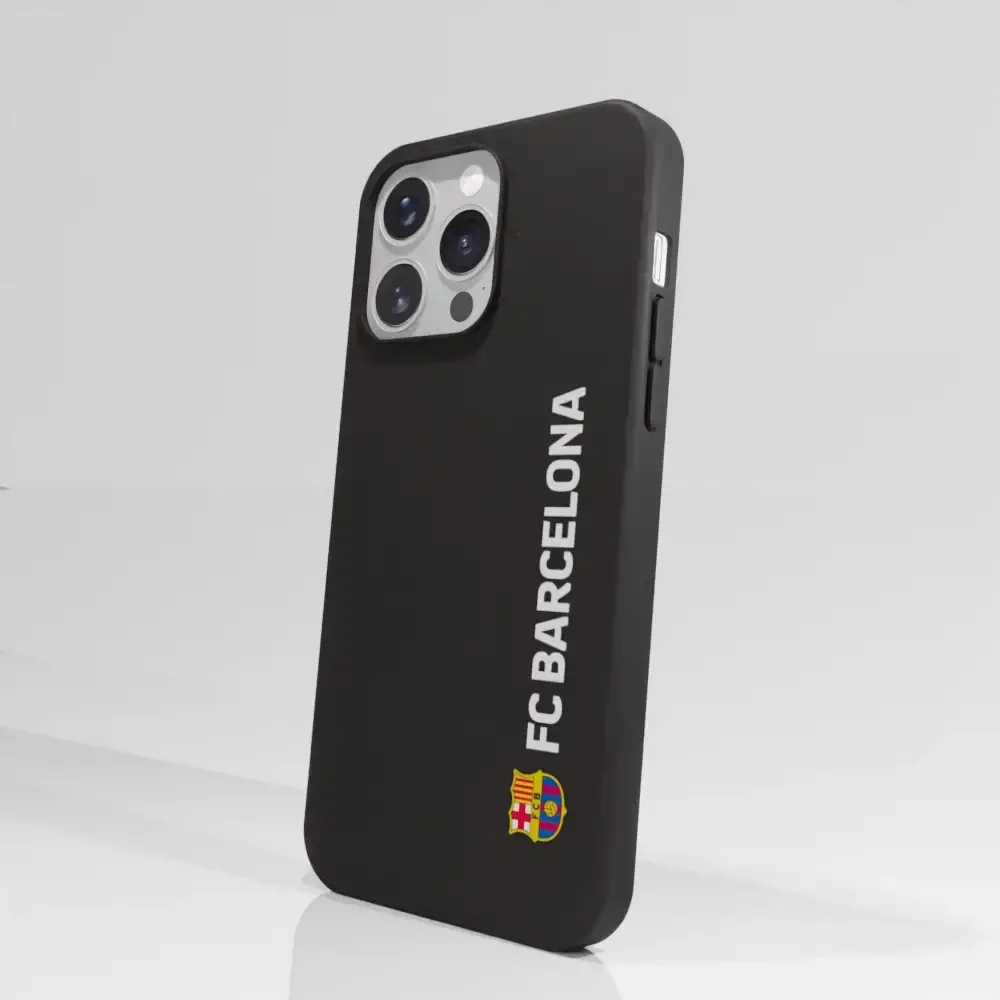 FC Barcelona Official Compostable Phone Case Design Vertical White - Image 61