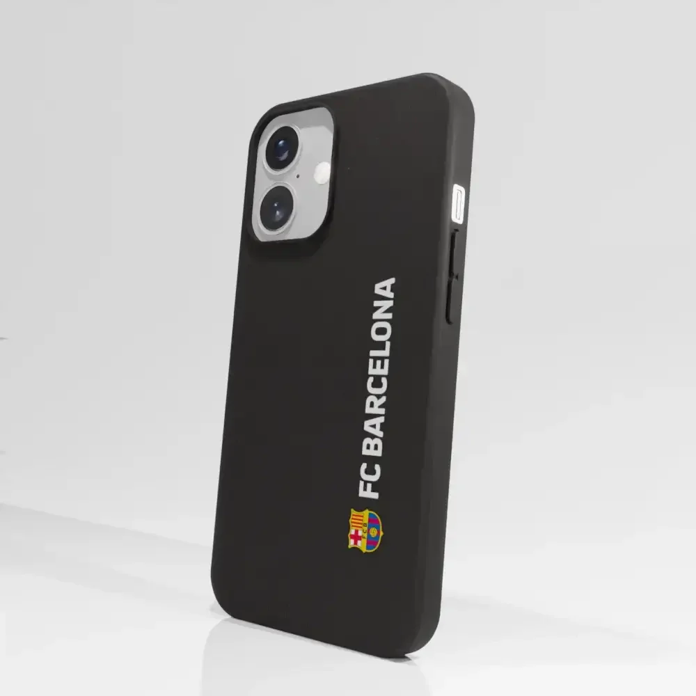 FC Barcelona Official Compostable Phone Case Design Vertical White - Image 62