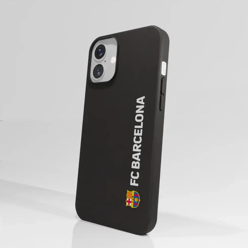 FC Barcelona Official Compostable Phone Case Design Vertical White - Image 64