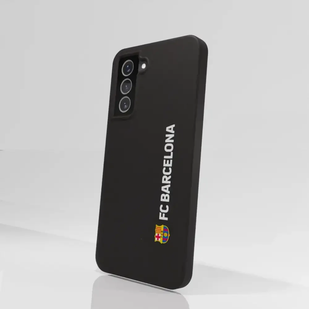 FC Barcelona Official Compostable Phone Case Design Vertical White - Image 67