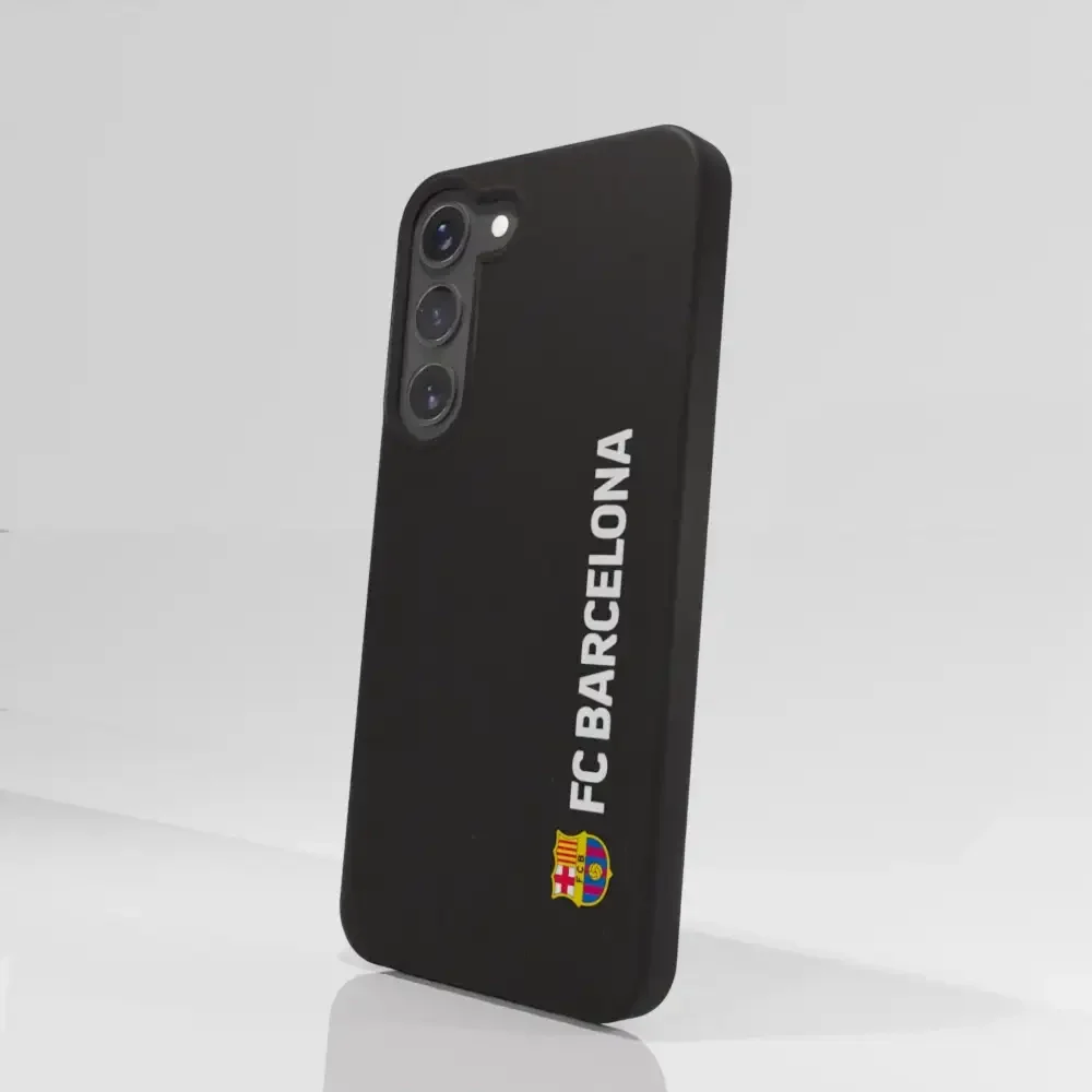 FC Barcelona Official Compostable Phone Case Design Vertical White - Image 74