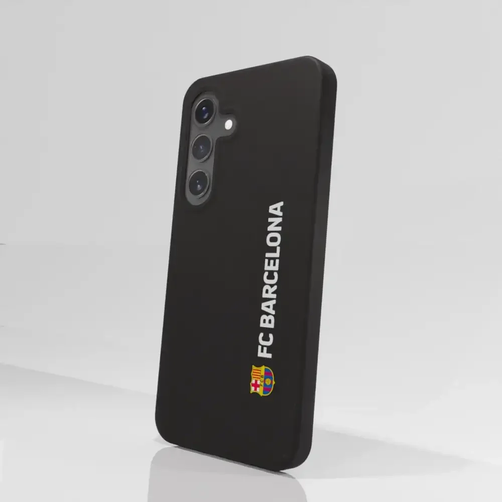FC Barcelona Official Compostable Phone Case Design Vertical White - Image 76