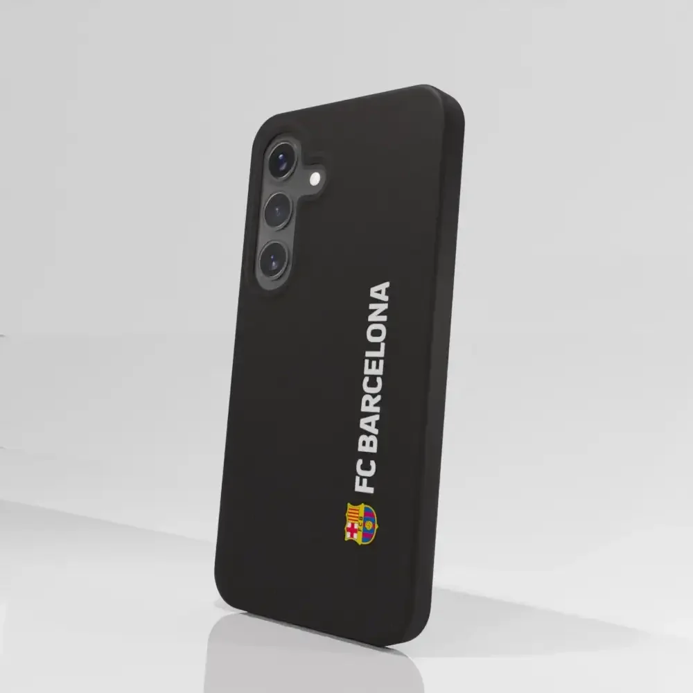 FC Barcelona Official Compostable Phone Case Design Vertical White - Image 79