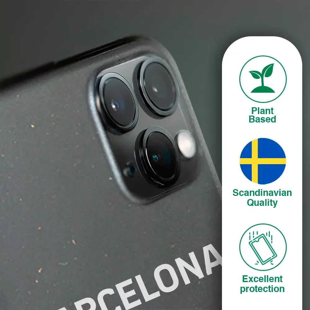 FC Barcelona Official Compostable Phone Case Design Vertical White - Image 83