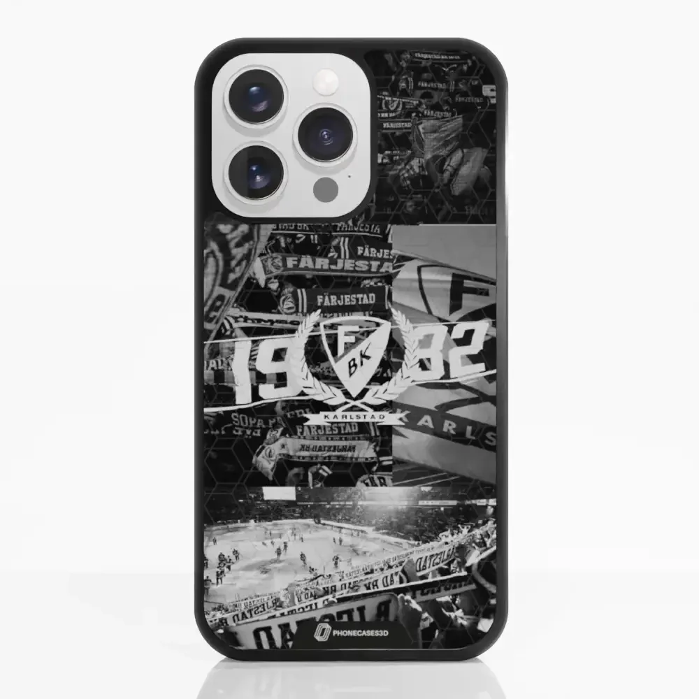 Färjestad BK Official 3D Phone Case Design photography black & white - Image 10
