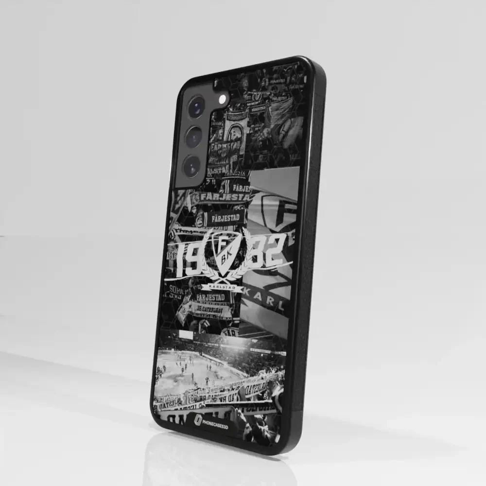 Färjestad BK Official 3D Phone Case Design photography black & white - Image 101