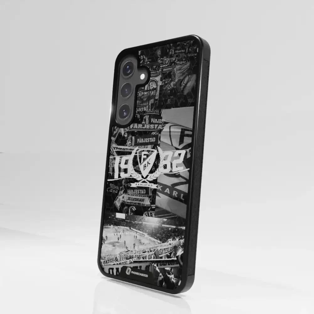 Färjestad BK Official 3D Phone Case Design photography black & white - Image 107