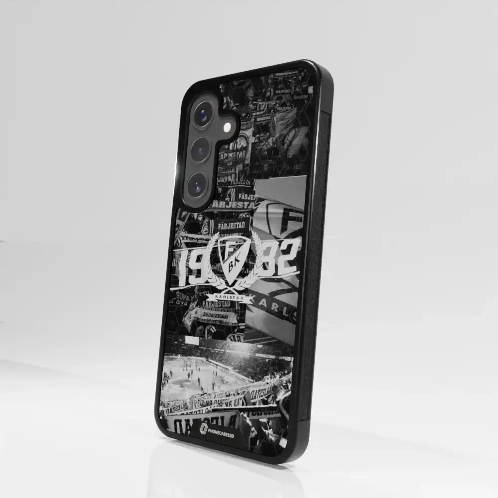 Färjestad BK Official 3D Phone Case Design photography black & white - Image 109