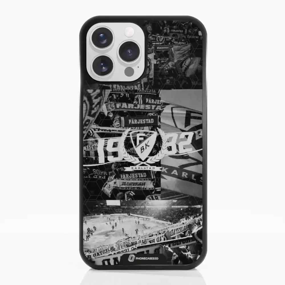 Färjestad BK Official 3D Phone Case Design photography black & white - Image 11