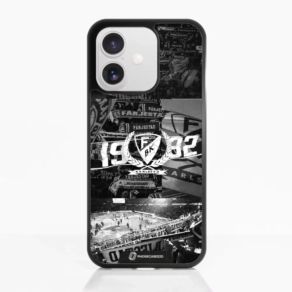 Färjestad BK Official 3D Phone Case Design photography black & white - Image 112