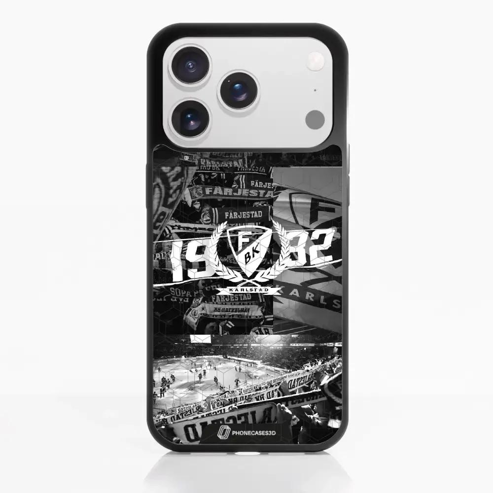 Färjestad BK Official 3D Phone Case Design photography black & white - Image 114