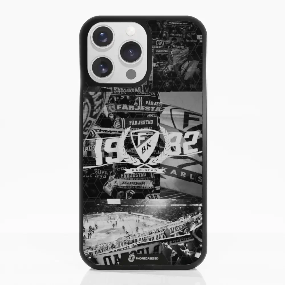 Färjestad BK Official 3D Phone Case Design photography black & white - Image 14