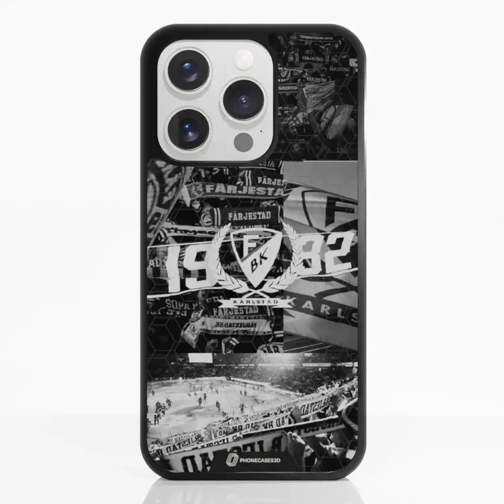 Färjestad BK Official 3D Phone Case Design photography black & white - Image 18