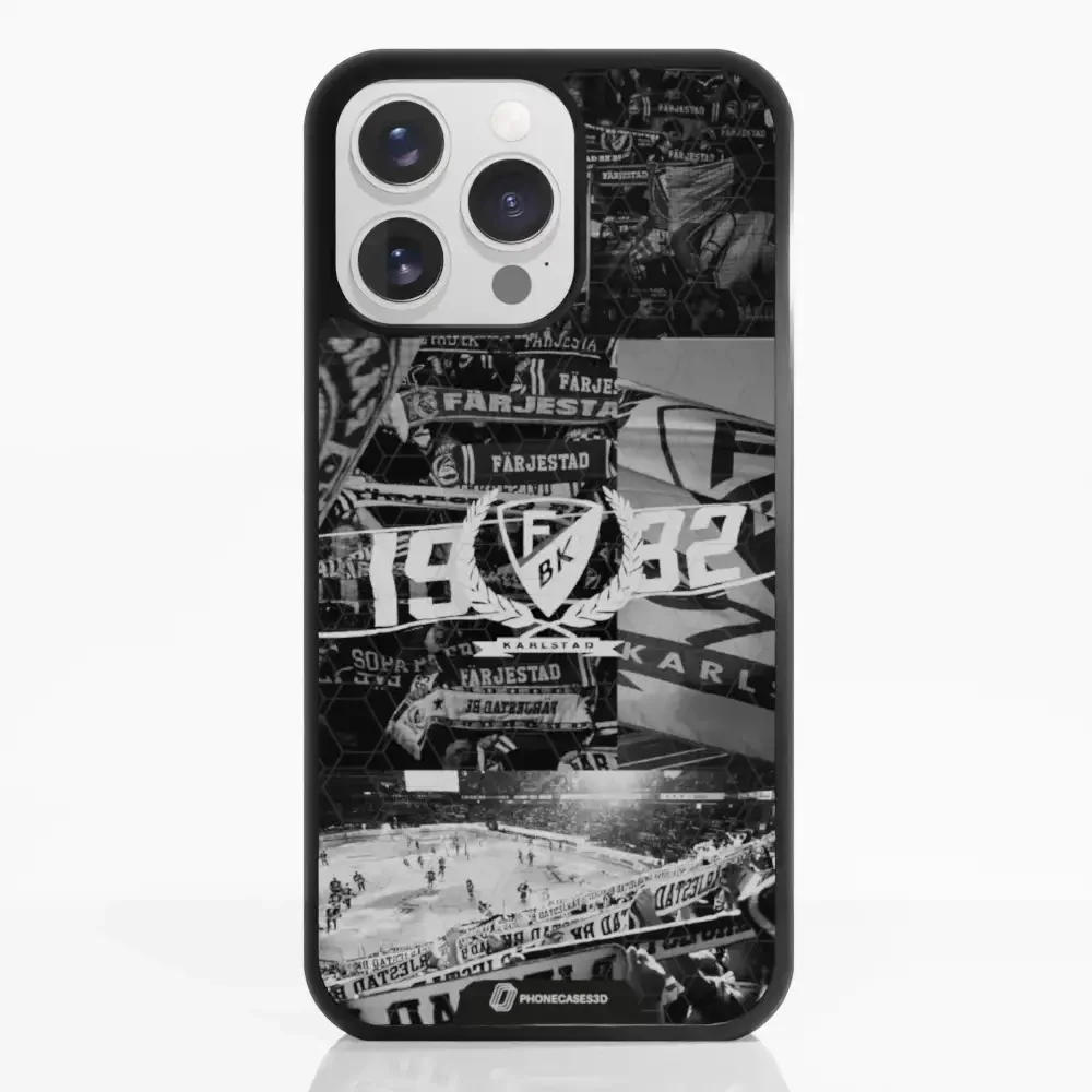 Färjestad BK Official 3D Phone Case Design photography black & white - Image 19