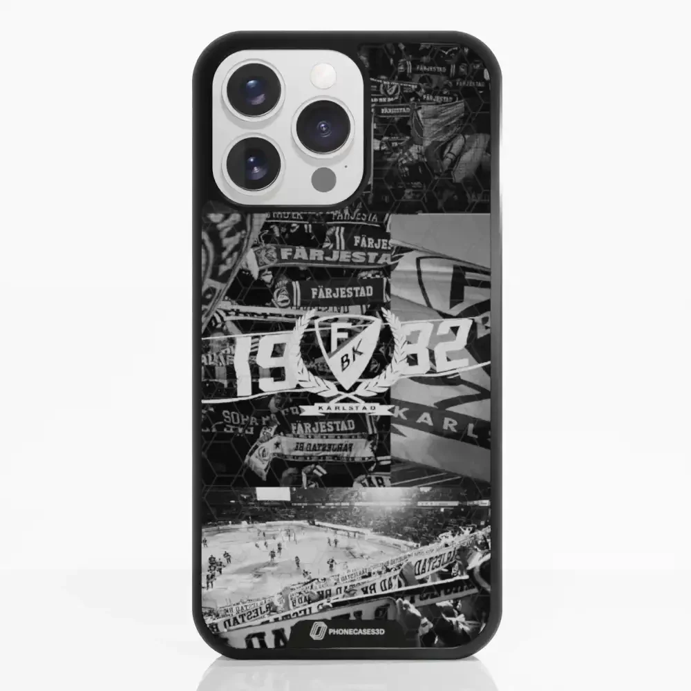 Färjestad BK Official 3D Phone Case Design photography black & white - Image 24