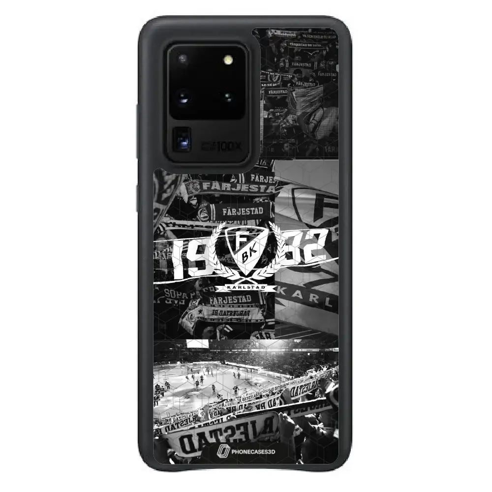 Färjestad BK Official 3D Phone Case Design photography black & white - Image 46