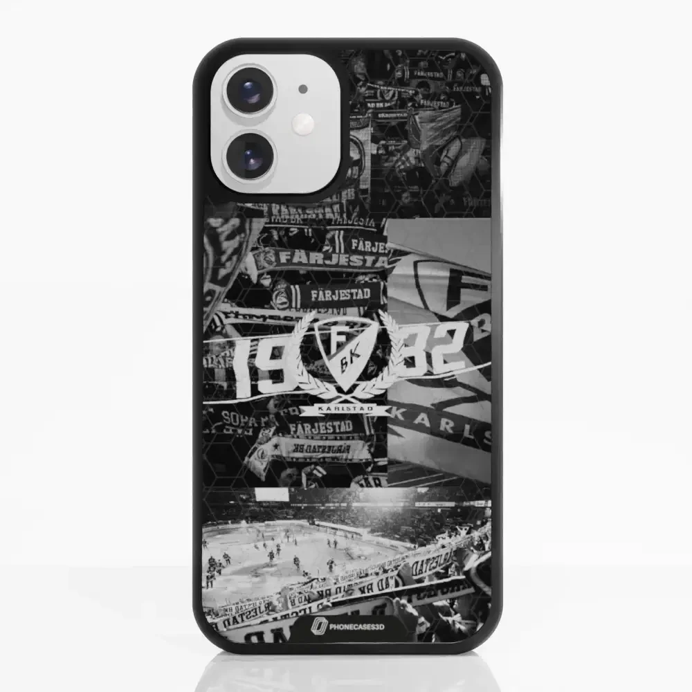 Färjestad BK Official 3D Phone Case Design photography black & white - Image 5