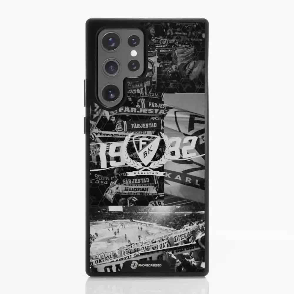Färjestad BK Official 3D Phone Case Design photography black & white - Image 53
