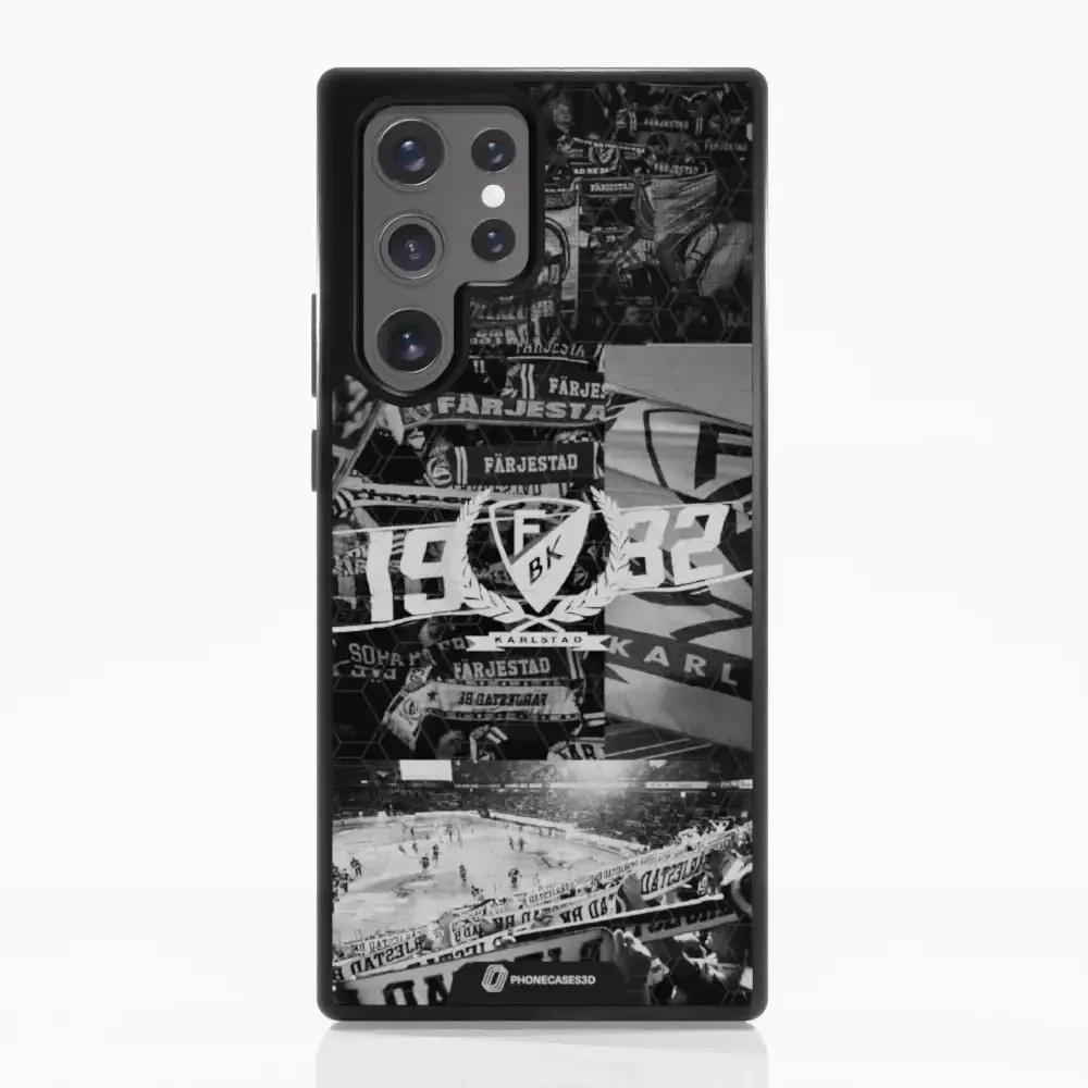 Färjestad BK Official 3D Phone Case Design photography black & white - Image 56