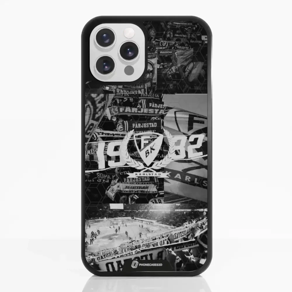 Färjestad BK Official 3D Phone Case Design photography black & white - Image 6