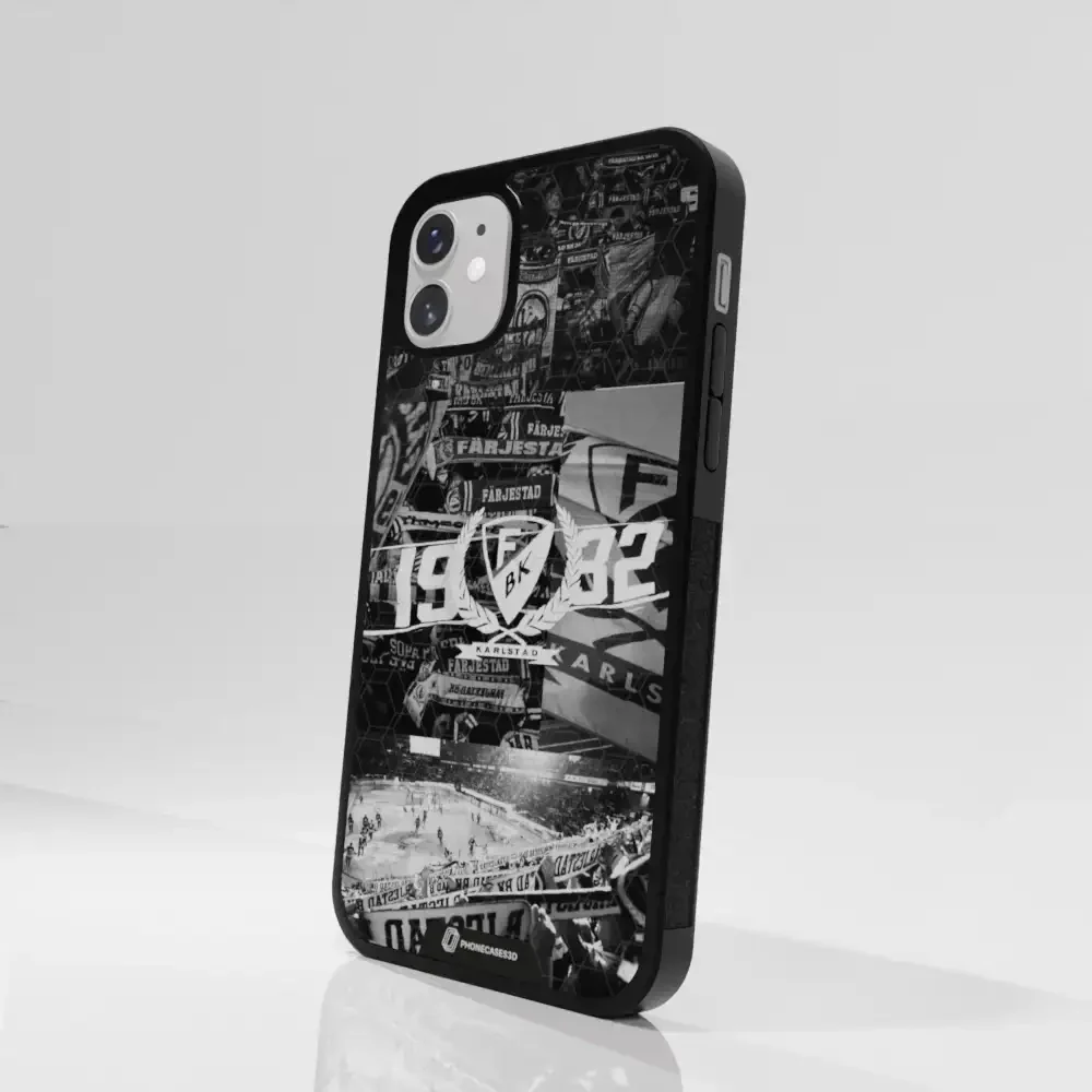 Färjestad BK Official 3D Phone Case Design photography black & white - Image 73