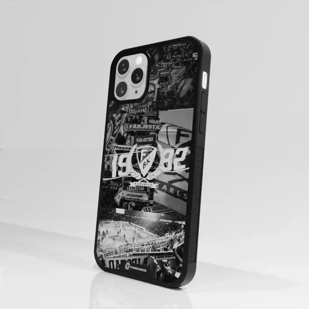 Färjestad BK Official 3D Phone Case Design photography black & white - Image 74