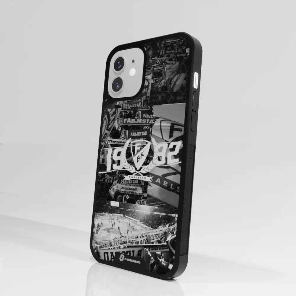 Färjestad BK Official 3D Phone Case Design photography black & white - Image 76
